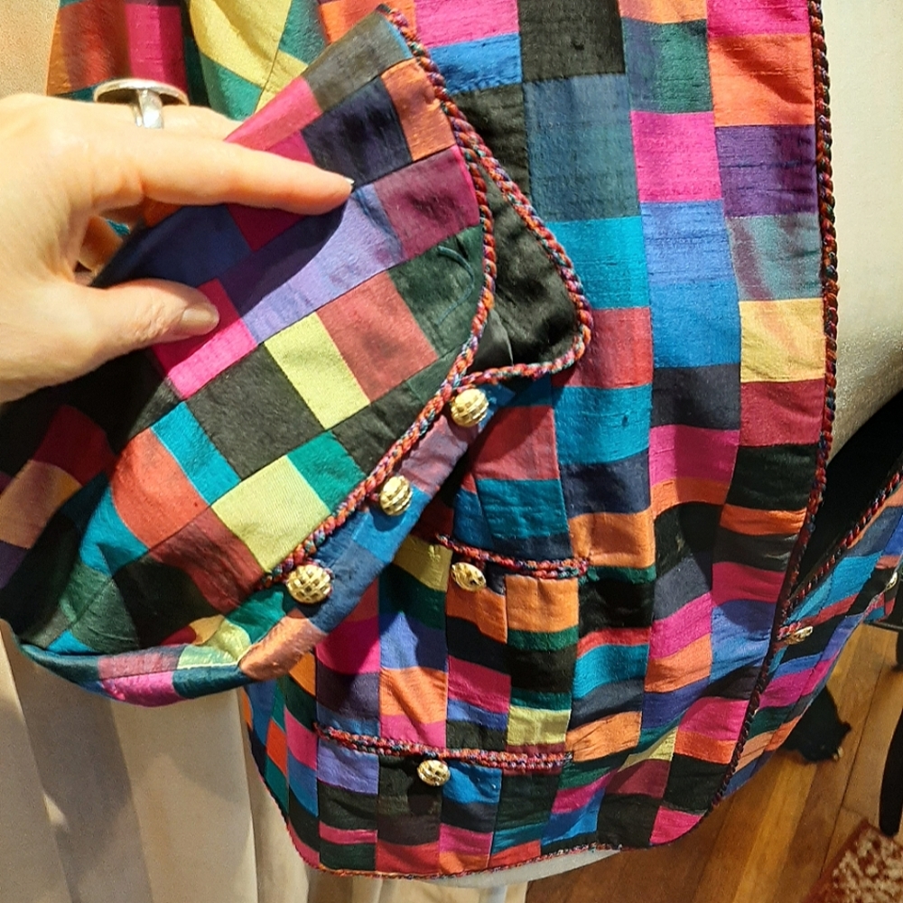 Patchwork Blazer - image 5